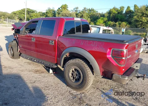 2014 Ford F-150 Svt Raptor из США, поврежденный, VIN 1FTFW1R6XEFC56981